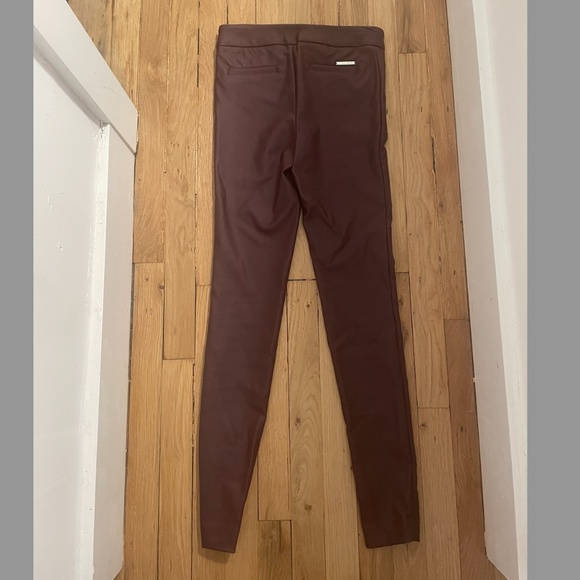 I Love Tyler Madison Mara Waxed Pant - Bordeaux size sp - Picture 4 of 5